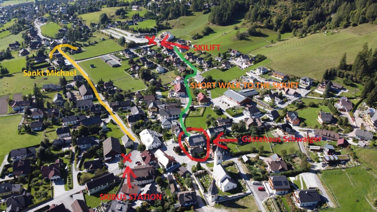 Gaestehaus Schwaiger 圣迈克尔隆高 外观 照片